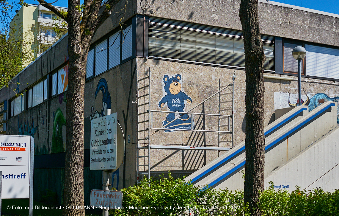 11.05.2017 - Abrissbaustelle Quiddezentrum in Neuperlach